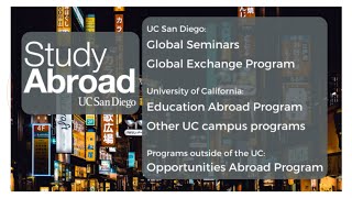 Study Abroad in England - UCSD Fall 2023