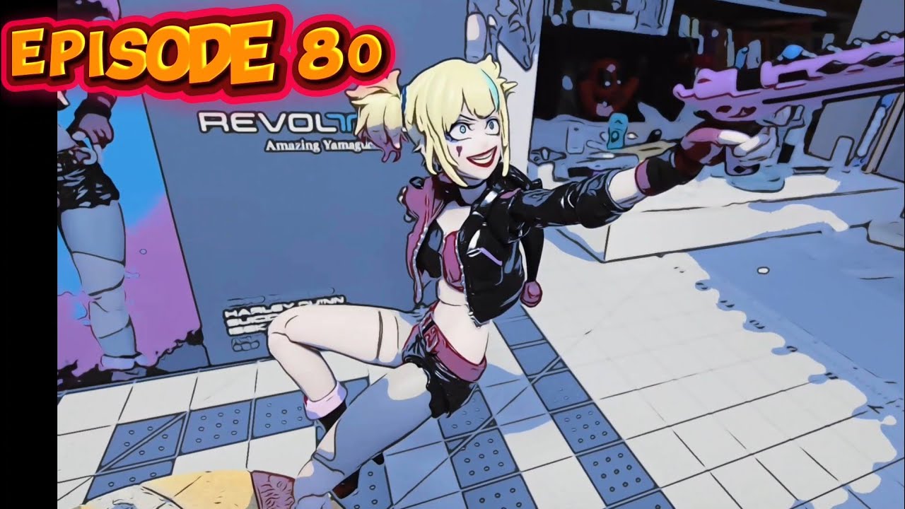 Revoltech Amazing Yamaguchi Harley Quinn 