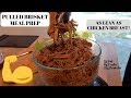 Bodybuilding Pulled BBQ Brisket with a Pressure Cooker | Low calorie, high protein MEAL PREP