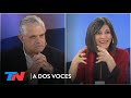 Fernanda Vallejos vs. Ricardo López Murphy:  DEBATE EN "A DOS VOCES"