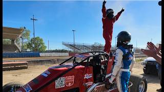 @tmezTv Presents: @AMSOILinc USAC Sprint Car 2-Seater Rides at Terre Haute Action Track