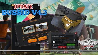 BUSSID UPDATE V4.3, MODE BALAP, NEW TRAFIK, PENGATURAN AKUN,