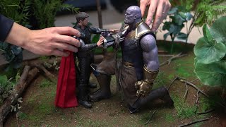 [Hot Toys] Avengers Infinity War Thor VS Thanos Diorama (Daejeon POPCON)