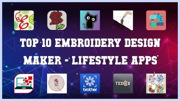 Top 10 Embroidery Design Maker Android Apps