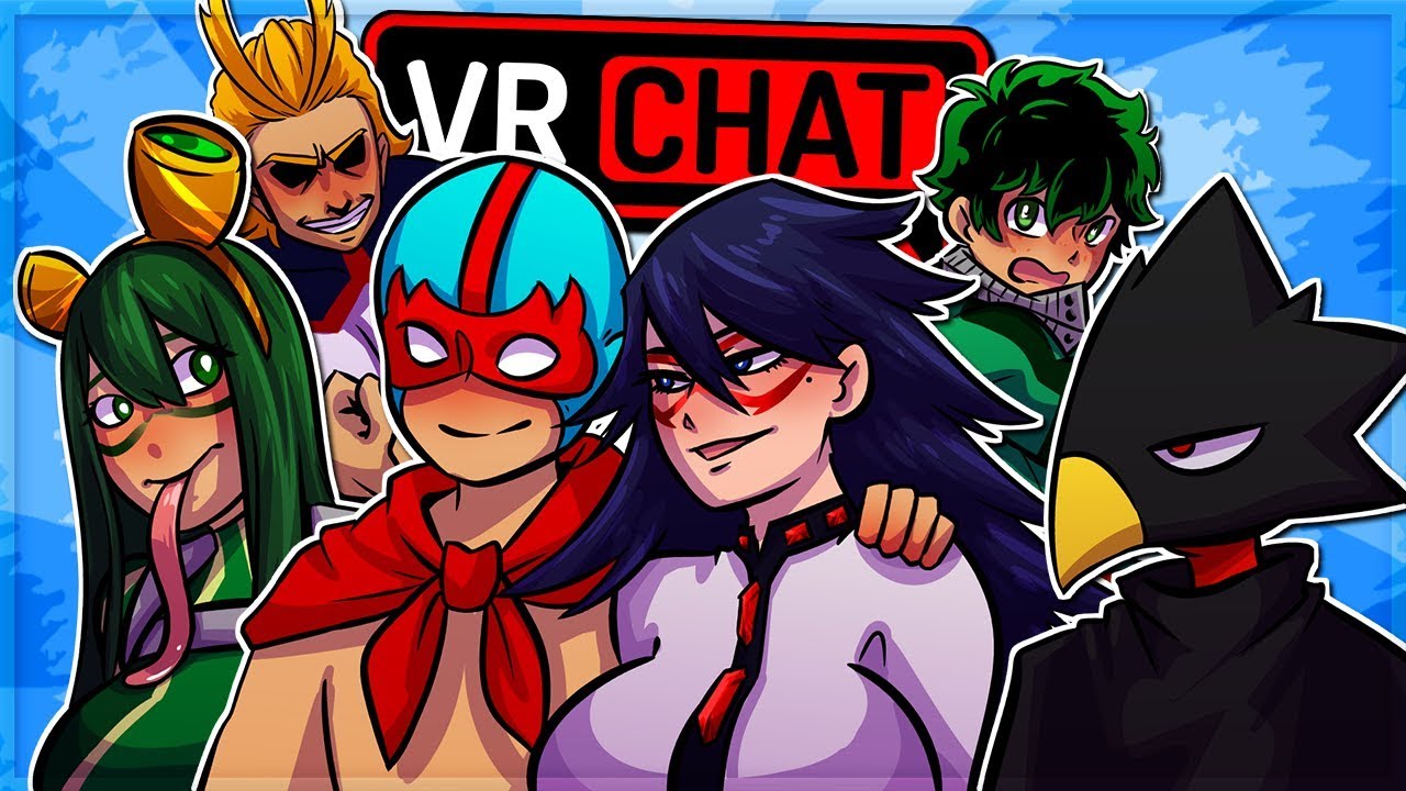 ALL MIGHT TEACHES ME ABOUT HERO WORK! (VRChat Funny Moments)