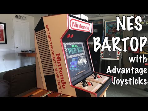 NES Bartop with Advantage Joysticks