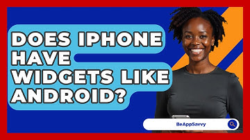 Does iPhone Have Widgets Like Android? - Be App Savvy