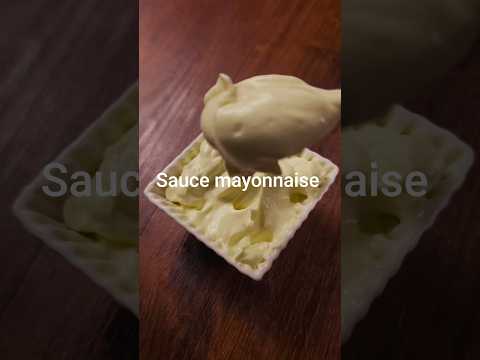 sauce mayonnaise sans complication 💯 réussi #sauce #mayonnaise #recipe #food