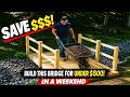 I Built This Bridge for a Fraction of the Cost!
