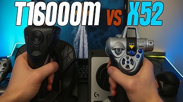 Logitech X52 vs Thrustmaster T16000M — Best Budget HOTAS for Flight Sims 2025