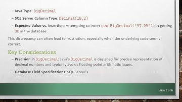 Resolving BigDecimal Precision Issues in MyBatis Batch Inserts to SQL Server