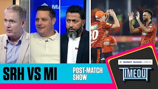 IPL 2024 - SRH vs MI | Post-Match show | Mumbai fall short in run-fest