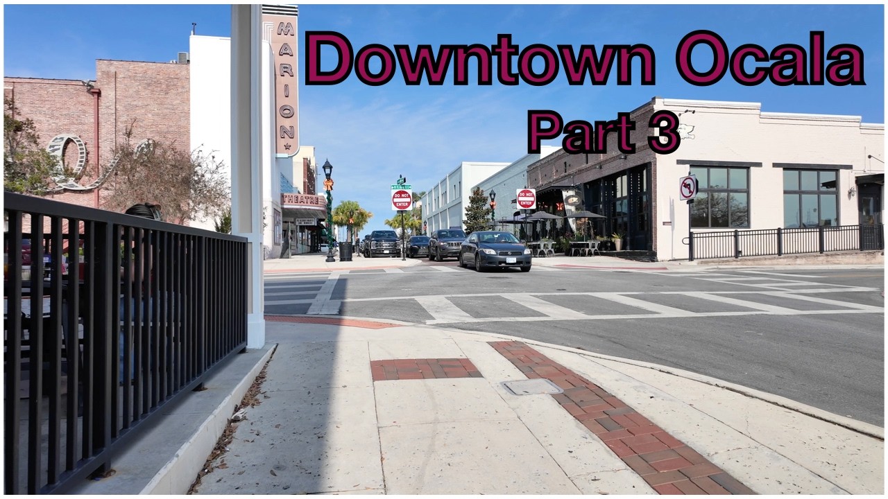 Ocala Florida: Exploring Downtown Architecture & Local Gems! Walking Tour Part 3