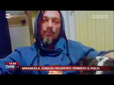Video Coniugi decapitati nel Modenese, fermato il figlio della donna - Ore 14 del 16/10/2026