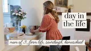 My Daily Routine! Working, Mom Life, Farm Chores, Cooking, Homeschool | Becca Bristow MA, RD