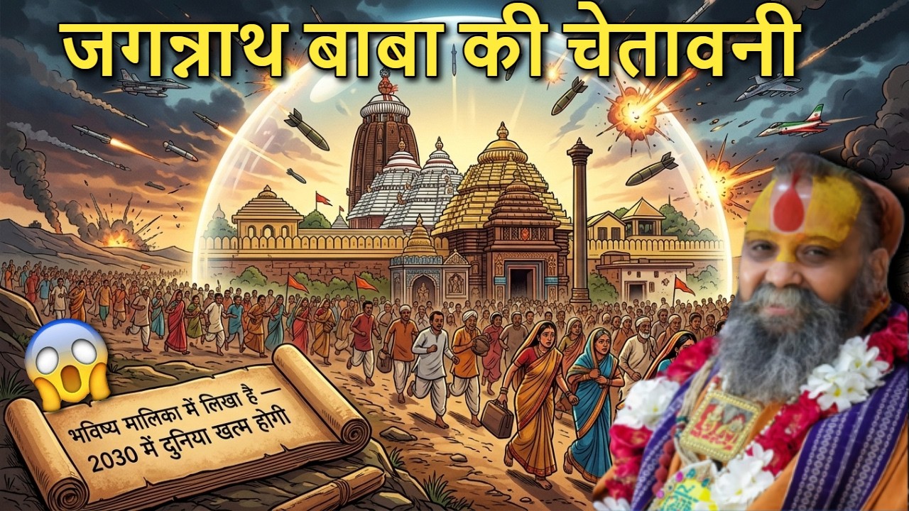 2030 का डरावना भविष्य 😱जगन्नाथ बाबा की भविष्यवाणी | आज की कथा 🔴 8 March | #rajendradasjimaharaj