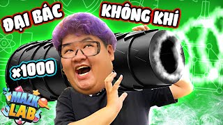 CHẾ TẠO ĐẠI BÁC THẦN CÔNG BAZOOKA CỰC XỊN | THÍ NGHIỆM VI DIỆU VỀ KHÍ (Mazk Lab #8)