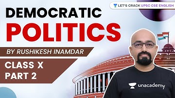 NCERT Marathon Series | Democratic Politics - 2 | CLASS X | Part 2 | Rushikesh Inamdar