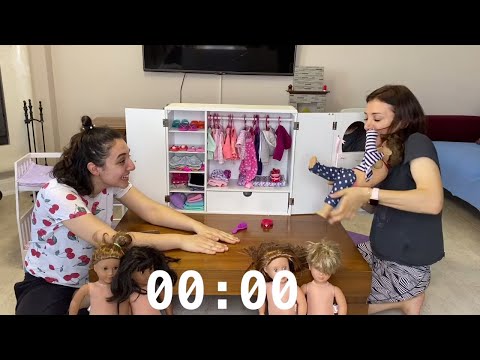 OYUNCAK BEBEK PİJAMA KOMBİN CHALLENGE! AMERICAN GIRL VS OUR GENERATION KOMBİNLERİ! Bidünya Oyuncak