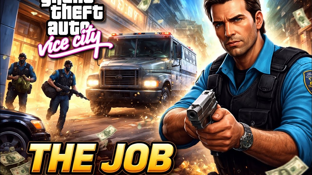 TOMMY‘S FIRST BANK ROBBERY SUCCESSFULL💣|GTA VICE CITY MOBILE GAMEPLAY|#allengaming