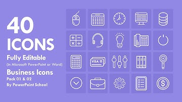 Free PowerPoint Icons by PowerPoint School