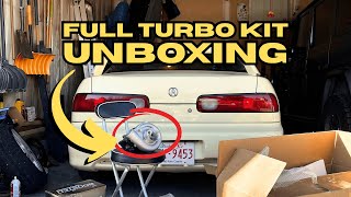 UNBOXING my Turbo Kit! | Turbo Integra PT.1