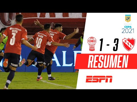 ¡GOLAZO DE SILVIO ROMERO Y EL ROJO A CUARTOS DE FINAL! | Huracán 1-3 Independiente | RESUMEN