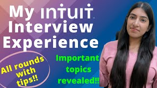 My Intuit Interview Experience - Application Process, All rounds in Detail with Tips!! screenshot 1