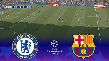 🔴Chelsea vs Barcelona - UEFA Champions League 25/26 UCL Match| Pes 21 Gameplay
