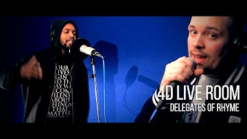 4D Live Room: Delegates Of Rhyme / DOR (Vice beats and Donnie Numeric)