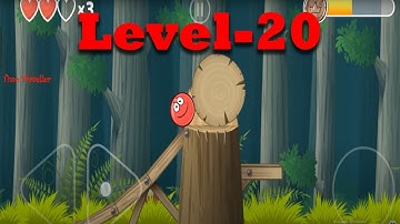 Red Ball 4 Chapter 2 Deep Forest Level 20 ||