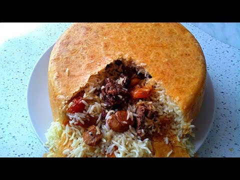 Şah Plov.Şah Plovun Hazirlanmasi.Azərbaycan milli mətbəxi.Şah Pilavi.Шах Плов.Азерб-ская кухня.