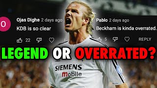 How GOOD Was David Beckham, Actually?