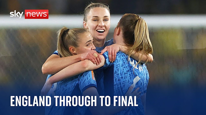 England through to Women’s World Cup final