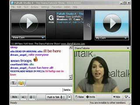 Paltalk Presents Diana Falzone on Paltalk.com