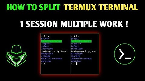 How to split in termux terminal | how to do multiple work in termux terminal | termux New tutorial.