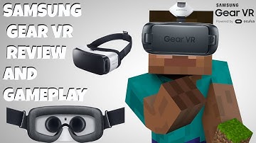 Samsung Gear VR Unboxing Review & Minecraft VR Gameplay