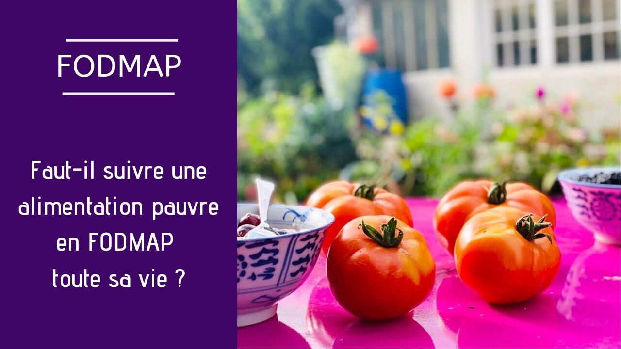 fodmap élimination régime alimentaire plan de repas
