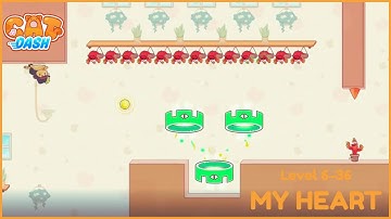 My Heart | Cat Dash Extreme Level | Geometry Dash Style Music Runner Gameplay