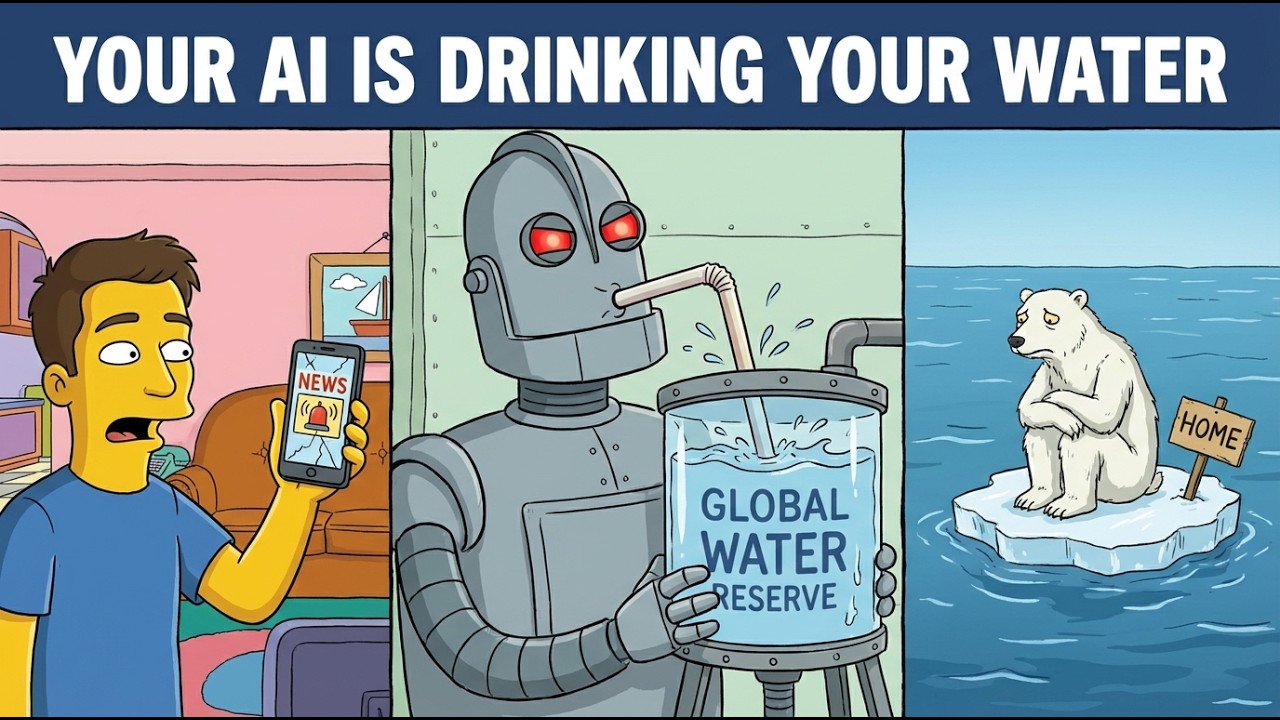 Every AI Query Drinks Your Water, Raises Your Bill, and Melts the Arctic