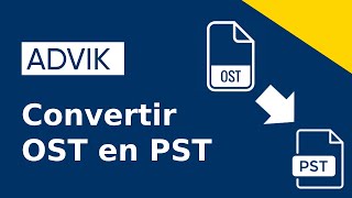 Comment convertir OST en PST?