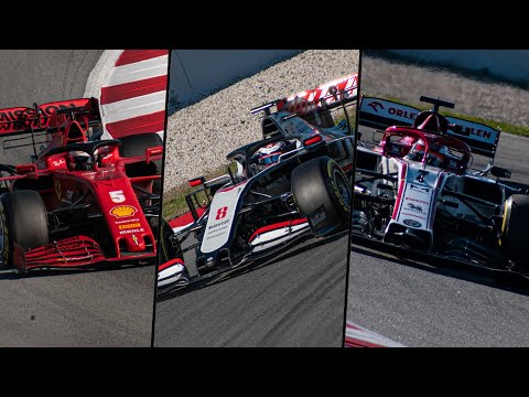 f1-2020-pre-season-test-|-ferrari-engined-cars-on-track-|-ferrari-sf1000,-haas-vf20-&-alfa-romeo-c39