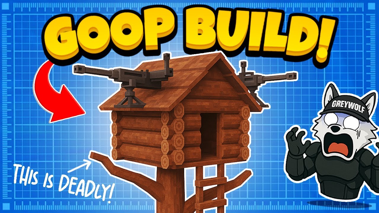 My TOP SECRET TREE HOUSE Goop Build in Animal Company VR!