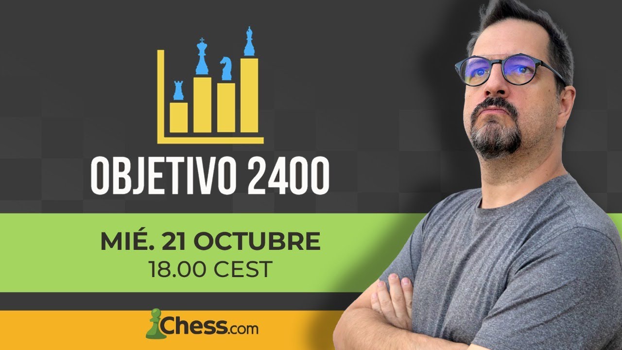 Chess.com - Español - ♔ ¡En 5 minutos el Maestro Luisón intentará dar todo  para cumplir su objetivo! ¡No te lo pierdas!  # ajedrez