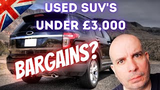 CHEAP used SUVs? Cheap 4x4's? - Used SUV's Under £3k