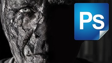 How to turn yourself to stone in Photoshop