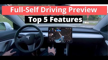 Tesla Official FSD Preview V40.50 Driver Visualization, Voice Command, Dash-cam, Text Message, Camp
