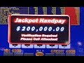 Winning $200,000 on High Stakes Video Poker (ROYAL FLUSH ...