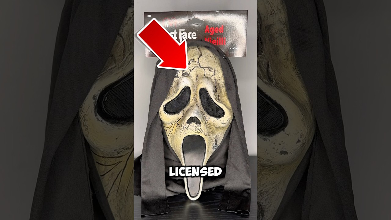 Самая детализированная маска Призрачного лица на сегодняшний день? 👻 | Обзор старой маски из «Кри...