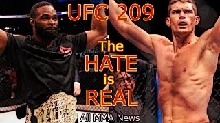 The HATE is REAL!  UFC 209 Tyron Woodley vs. Stephen Thompson